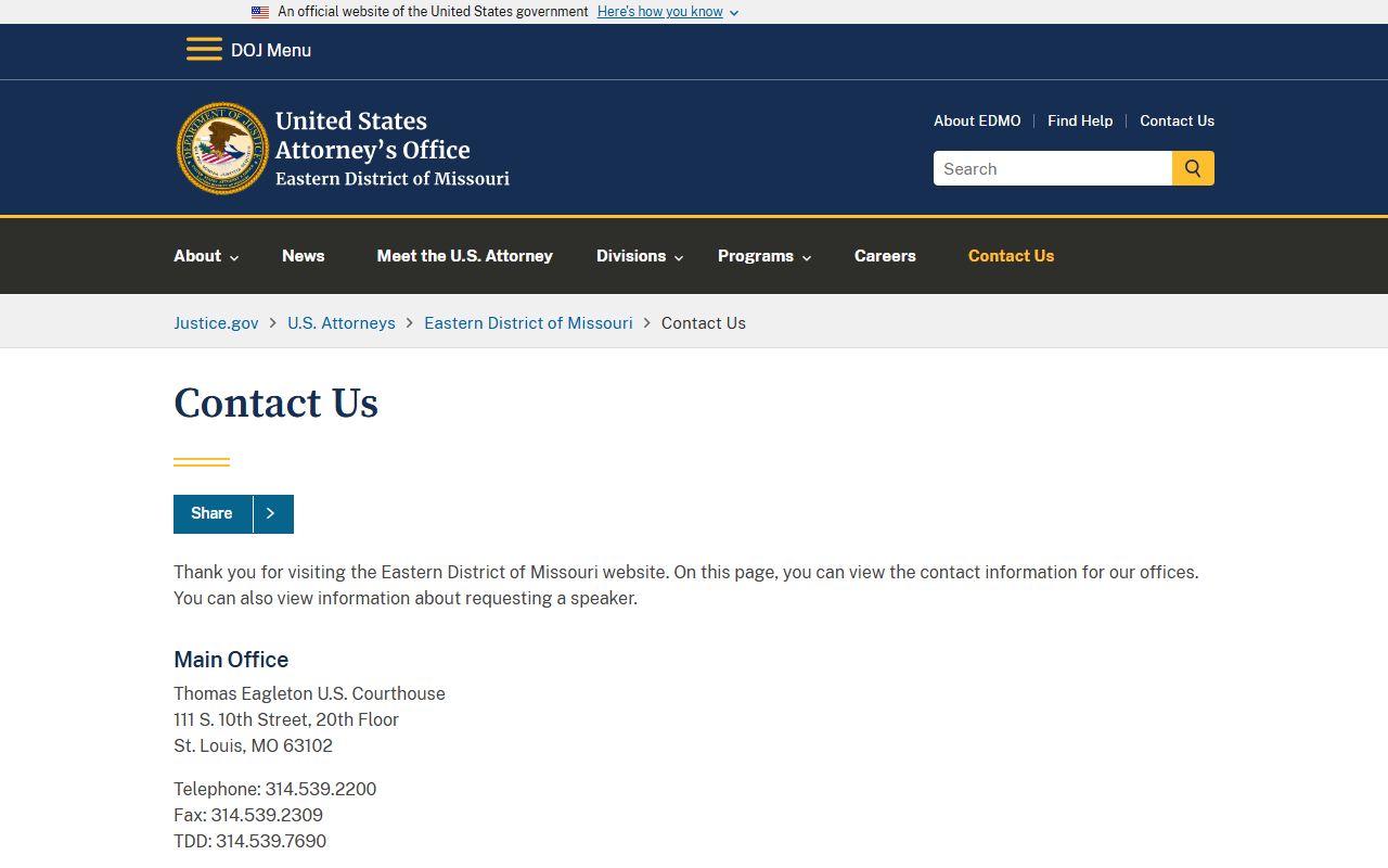 Pemiscot County Circuit Clerk records federal contact boundary