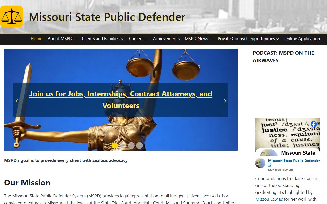 Pemiscot County criminal court records Missouri Public Defender homepage