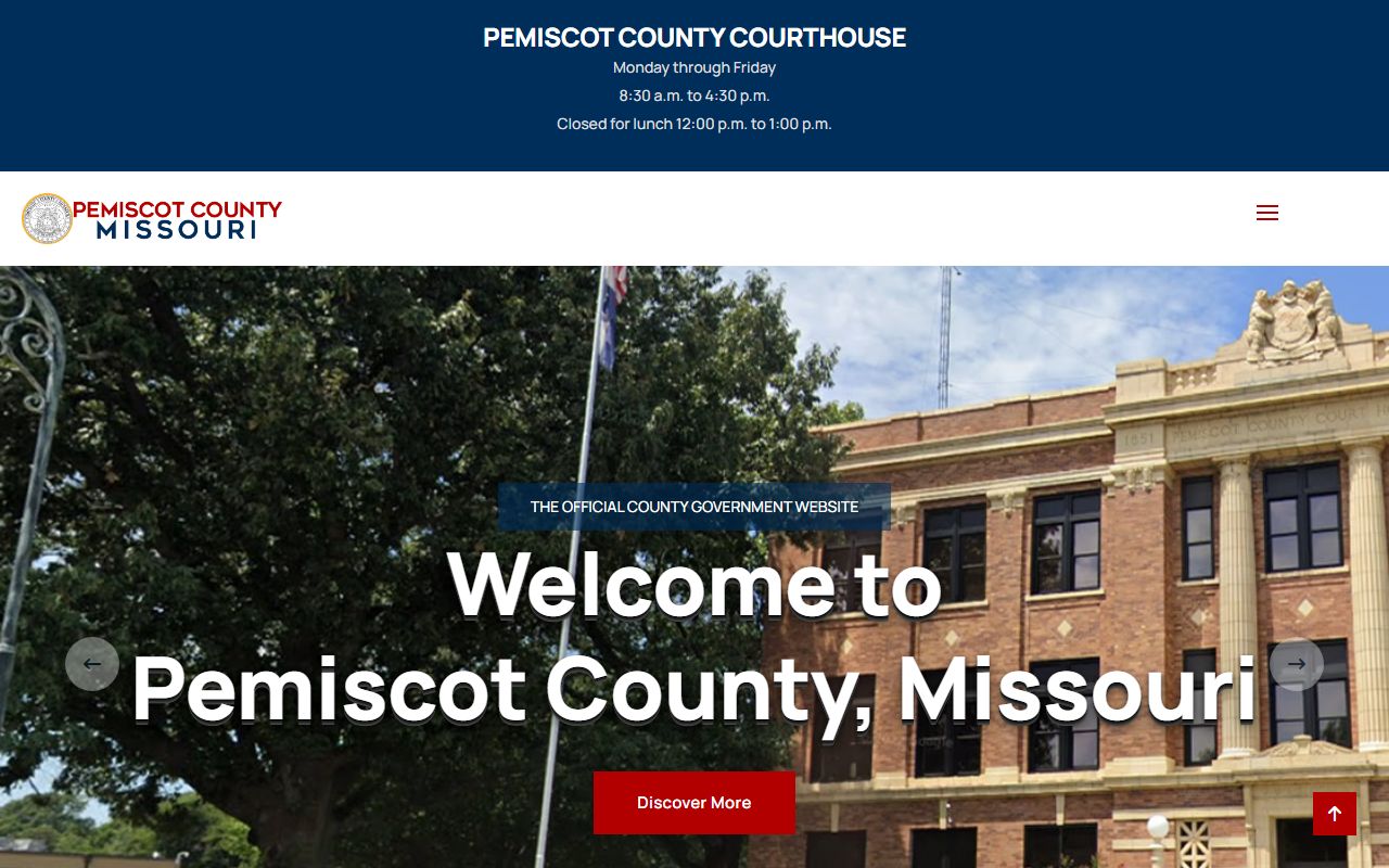 Pemiscot County court records official county homepage