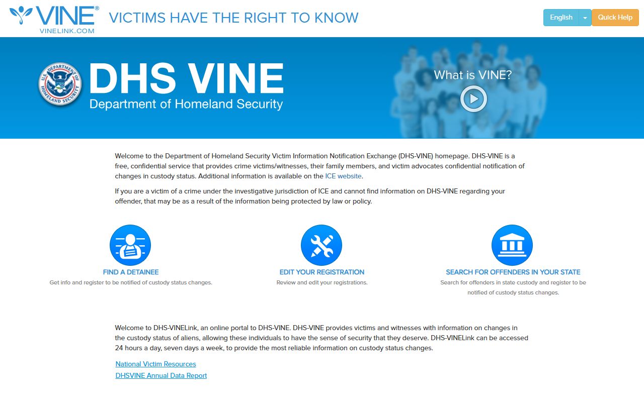 Pemiscot County warrant search VINELink victim notification portal